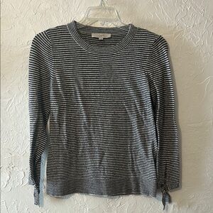 Loft
Striped Black and White Long Sleeve Top